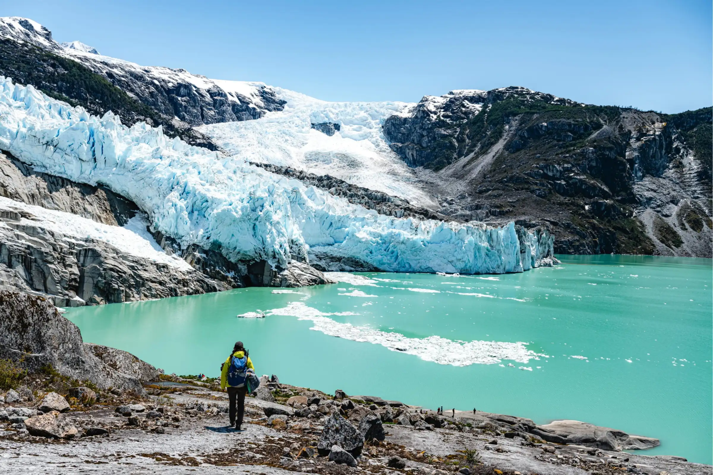 Canales australes de Magallanes, extremo sur de Chile