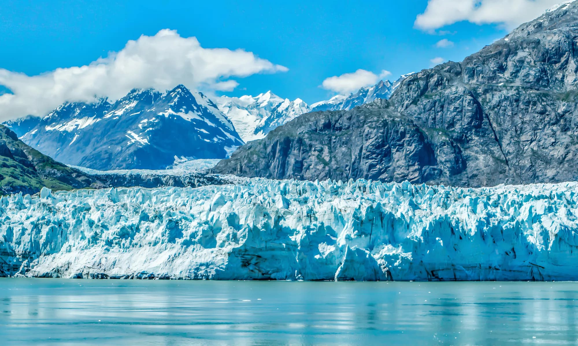 Frente del Glaciar San Rafael sobre la Laguna San Rafael, sector sur del Archipiélago de los Chonos
